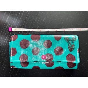 Deer head/polka dot wallet